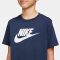 NIKE Sportswear T-Shirt Kinder 414 - midnight navy/white L (147-158 cm)