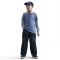 NIKE Sportswear T-Shirt Kinder 499 - world indigo S (128-137 cm)