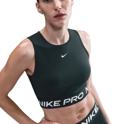 NIKE Pro 365 Dri-FIT Cropped Tanktop Damen 390 - seaweed/white M