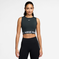 NIKE Pro 365 Dri-FIT Cropped Tanktop Damen 390 - seaweed/white M