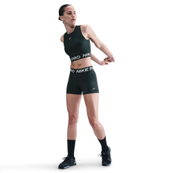 NIKE Pro 365 Dri-FIT Cropped Tanktop Damen 390 - seaweed/white M