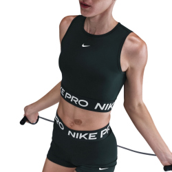 NIKE Pro 365 Dri-FIT Cropped Tanktop Damen 390 - seaweed/white M