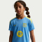 NIKE FC Barcelona Dri-FIT Strike kurzarm Trainingsshirt Kinder 413 - university blue/opti yellow XS (122-128 cm)