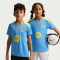 NIKE FC Barcelona Dri-FIT Strike kurzarm Trainingsshirt Kinder 413 - university blue/opti yellow XS (122-128 cm)