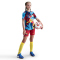 NIKE FC Barcelona Academy Pro Dri-FIT kurzarm Aufwärmshirt Kinder 413 - university blue/opti yellow S (128-137 cm)