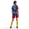 NIKE FC Barcelona Academy Pro Dri-FIT kurzarm Aufwärmshirt Kinder 413 - university blue/opti yellow S (128-137 cm)