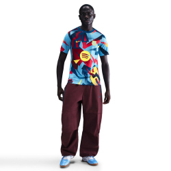 NIKE FC Barcelona Academy Pro Dri-FIT kurzarm...