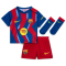 NIKE FC Barcelona Stadium Dri-FIT 4th Baby-Minikit 2025/26 432 - gym blue/gym blue/salsa red/opti yellow 68/74