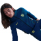 NIKE FC Barcelona Sportswear Tech Fleece Windrunner Kapuzenjacke Herren 432 - gym blue/opti yellow S