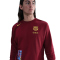 NIKE FC Barcelona Sportswear Club French Terry Crew Sweatshirt Herren 677 - team red/opti yellow S