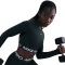 NIKE Pro 365 Dri-FIT Cropped langarm Trainingsshirt Damen 390 - seaweed/white XS