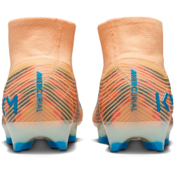 NIKE Mercurial Superfly 10 Elite Kylian Mbappé FG Fußballschuhe Herren 801 - melon tint/neo turq-igloo 39