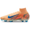 NIKE Mercurial Superfly 10 Elite Kylian Mbappé FG Fußballschuhe Herren 801 - melon tint/neo turq-igloo 39