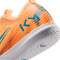 NIKE Jr. Mercurial Vapor 16 Academy Kylian Mbappé IC Fußballschuhe Kinder 801 - melon tint/neo turq-igloo 32
