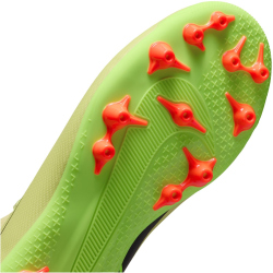 NIKE Jr. Mercurial Vapor 16 Academy AG Fußballschuhe Kinder 300 - limelight/volt-hyper crimson 32