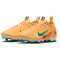 NIKE Jr. Mercurial Vapor 16 Academy Kylian Mbappé FG/MG Fußballschuhe Kinder 801 - melon tint/neo turq-igloo 32