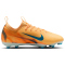 NIKE Jr. Mercurial Vapor 16 Academy Kylian Mbappé FG/MG Fußballschuhe Kinder 801 - melon tint/neo turq-igloo 32
