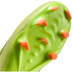 NIKE Jr. Mercurial Vapor 16 Academy FG/MG Fußballschuhe Kinder 300 - limelight/volt-hyper crimson 32