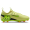 NIKE Jr. Mercurial Vapor 16 Academy FG/MG Fußballschuhe Kinder 300 - limelight/volt-hyper crimson 32