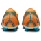 NIKE Mercurial Vapor 16 Academy Kylian Mbappé AG Fußballschuhe Herren 801 - melon tint/neo turq-igloo 39