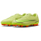 NIKE Mercurial Vapor 16 Academy AG Fußballschuhe Herren 300 - limelight/volt-hyper crimson 38.5