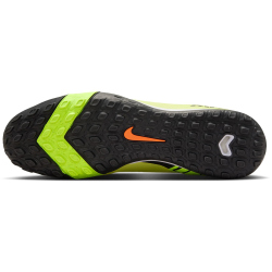 NIKE Mercurial Superfly 10 Academy TF Multinocken-Fußballschuhe Herren 300 - limelight/volt-hyper crimson 40.5