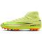 NIKE Mercurial Superfly 10 Academy AG Fußballschuhe Herren 300 - limelight/volt-hyper crimson 38.5