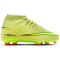 NIKE Jr. Mercurial Superfly 10 Club FG/MG Fußballschuhe Kinder 300 - limelight/volt-hyper crimson 32