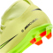 NIKE Jr. Mercurial Superfly 10 Club FG/MG Fußballschuhe Kinder 300 - limelight/volt-hyper crimson 32