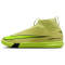 NIKE Jr. Mercurial Superfly 10 Academy IC Fußballschuhe Kinder 300 - limelight/volt-hyper crimson 33