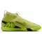 NIKE Jr. Mercurial Superfly 10 Academy IC Fußballschuhe Kinder 300 - limelight/volt-hyper crimson 33