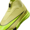NIKE Jr. Mercurial Superfly 10 Academy IC Fußballschuhe Kinder 300 - limelight/volt-hyper crimson 33
