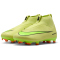 NIKE Jr. Mercurial Superfly 10 Academy FG/MG Fußballschuhe Kinder 300 - limelight/volt-hyper crimson 32