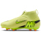 NIKE Jr. Mercurial Superfly 10 Academy FG/MG Fußballschuhe Kinder 300 - limelight/volt-hyper crimson 32