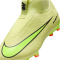 NIKE Jr. Mercurial Superfly 10 Academy FG/MG Fußballschuhe Kinder 300 - limelight/volt-hyper crimson 32