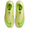 NIKE Jr. Mercurial Superfly 10 Academy FG/MG Fußballschuhe Kinder 300 - limelight/volt-hyper crimson 32