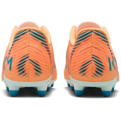 NIKE Jr. Mercurial Vapor 16 Club Kylian Mbappé FG/MG Fußballschuhe Kinder 801 - melon tint/neo turq-igloo 33