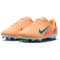 NIKE Jr. Mercurial Vapor 16 Club Kylian Mbappé FG/MG Fußballschuhe Kinder 801 - melon tint/neo turq-igloo 33