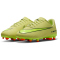 NIKE Jr. Mercurial Vapor 16 Club FG/MG Fußballschuhe Kinder 300 - limelight/volt-hyper crimson 32