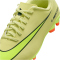 NIKE Jr. Mercurial Vapor 16 Club FG/MG Fußballschuhe Kinder 300 - limelight/volt-hyper crimson 32