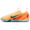 NIKE Jr. Mercurial Vapor 16 Academy Kylian Mbappé TF Multinocken-Fußballschuhe Kinder 801 - melon tint/neo turq-igloo 33
