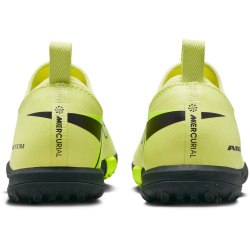 NIKE Jr. Mercurial Vapor 16 Academy TF Multinocken-Fußballschuhe Kinder 300 - limelight/volt-hyper crimson 33