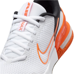 NIKE Air Max Alpha Trainer 6 Fitnessschuhe Herren 109 - white/safety orange-black 44