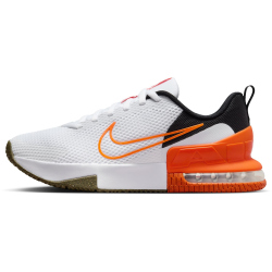 NIKE Air Max Alpha Trainer 6 Fitnessschuhe Herren 109 - white/safety orange-black 47.5