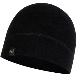 BUFF Polar Fleece Mütze solid black