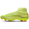 NIKE Mercurial Superfly 10 Academy FG/MG Fußballschuhe Herren 300 - limelight/volt-hyper crimson 36