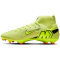 NIKE Mercurial Superfly 10 Academy FG/MG Fußballschuhe Herren 300 - limelight/volt-hyper crimson 36