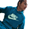 NIKE Club Fleece Hoodie Herren 301 - green abyss/green abyss/mint foam L