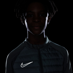 NIKE Academy23 Winter Warrior Therma-FIT Fußball Trainings-Top Kinder 390 - seaweed/limelight/reflective silv S (128-137 cm)
