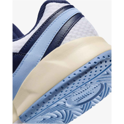 NIKE Court Lite 4 Tennisschuhe 103 - white/psychic blue-midnight navy 44